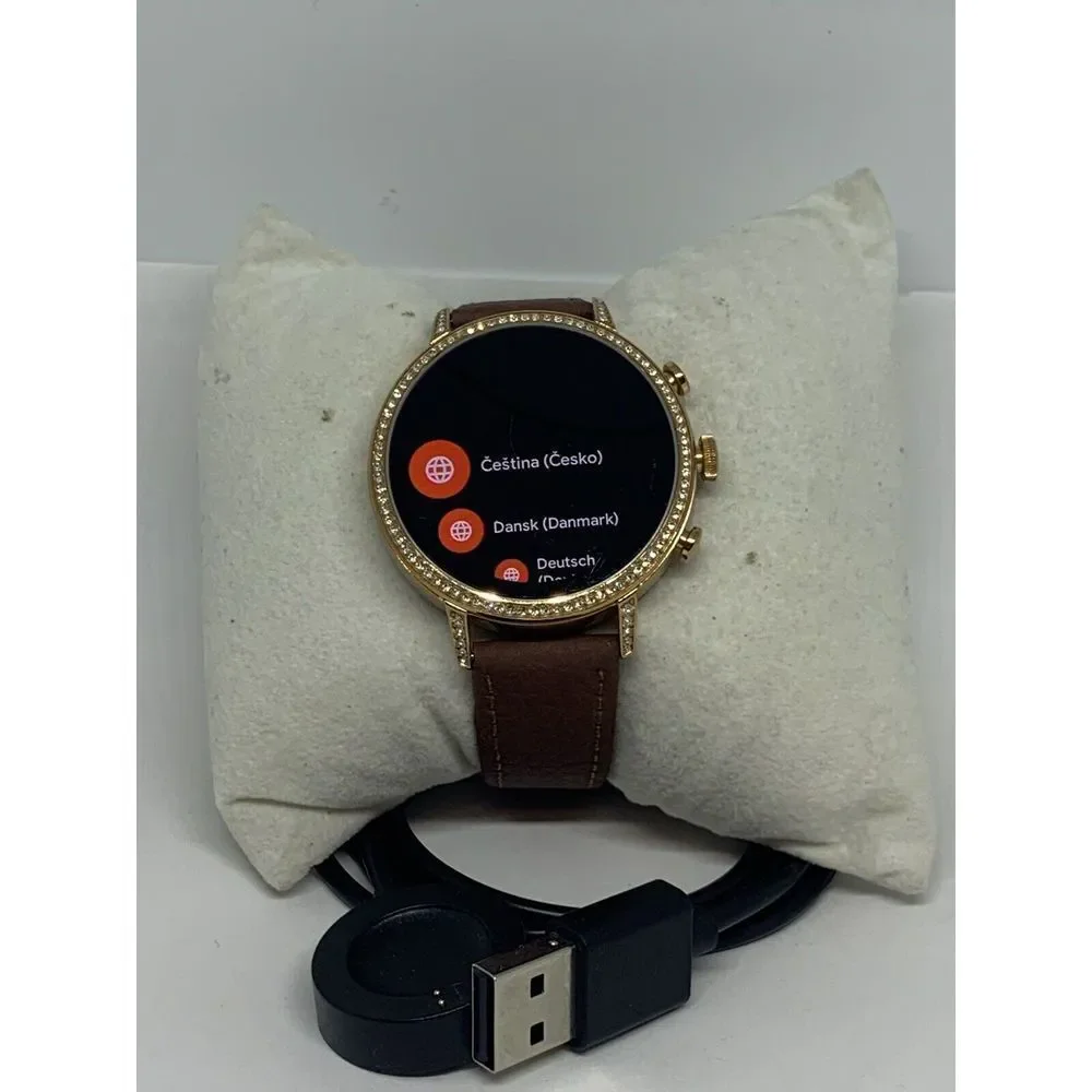 Fossil Gen 4 Authentic Smart Wrist Watch W/ Custom Band FTW6021 RZ115